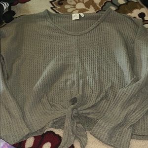 Cropped needed blouse